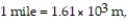 Solve the problem. Express the answer in scientific notation to two decimals. -The earth is approximately 92,900,000 miles from the sun. If   what is the distance to the sun in meters? A)  5.7 × 10<sup>-10</sup> m B)  5.7 × 10<sup>10</sup> m C)  1.50 × 10<sup>10</sup> m D)  1.50 × 10<sup>11</sup> m