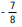 Use the coordinates of the indicated points to find the slope of the line. -  A)  undefined B)  0 C)    D) -4