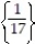 <strong>Solve the equation. -16x + 9x - 8x = 34</strong> A) B) { 17} C) D) { 2}