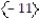 <strong>Choose the one alternative that best completes the statement or answers the question Solve the equation. -(y - 3) - (y + 8) = 9y</strong> A) B) C) D)