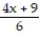 Solve the equation. -  +   = -   A)  x =   B)  x = 5 C)  x = -   D)  x = -  