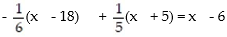 Solve the equation. -    A)  x =   B)  x =   C)  x =   D)  x =  