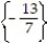 Solve the equation. -  x -   =   +   x A)    B)    C)    D)   