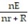 Solve the formula for the specified variable. -I =   for n A)  n =   B)  n =   C)  n =  