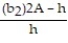 Solve the formula for the specified variable. -A =   h(b<sub>1</sub> + b<sub>2</sub>)  for b<sub>1</sub> A)  b<sub>1</sub> =   B)  b<sub>1</sub> =   C)  b<sub>1</sub> =   D)  b<sub>1</sub> =  