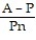 Solve the formula for the specified variable. -A = P(1 + nr)  for r A)  r =   B)  r =   C)  r =   D)  r =  