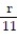Solve the equation. -  =   A)    B)    C)  { 22} D)  { 11}