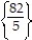 Solve the equation. -  =   A)    B)    C)    D)   