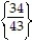 Solve the equation. -  =   A)  { 66} B)    C)  { 13} D)   