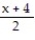 Provide an appropriate response. -Explain why the equation   =   has no solution.