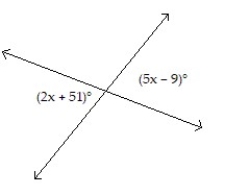 Solve the problem. -Find the measure of each marked angle.   A)  88° and 88° B)  91° and 89° C)  91° and 91° D)  91° and -1°