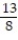 Write the statement in words and decide whether it is true or false. - ≠