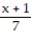 <strong>Find the numerical value of the expression forand a nd - </strong> A) a) 19/7 b) 5/7 B) a) 27/5 b) 7/19 C) a) 4/7 b) 18/7 D) a) 5/7 b) 19/7