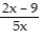 <strong>Find the numerical value of the expression forand a nd - </strong> A) a) -1/20 b) 3/10 B) a) -1/90 b) 3/10 C) a) 17/90 b) 1/2 D) a) 3/10 b) 1/20
