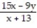 Evaluate the expression for the given values. If necessary, round to the nearest tenth. -  x = 6, y = 4 A)    B)    C)    D)   