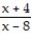 Decide if the given number is a solution to the given equation. -  =   ; -  