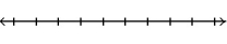 Graph the numbers on a number line. -0, 2, 4, 6   A)    B)    C)    D)   