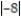Provide an appropriate response. -Select the lesser number of 1 and -   . A)  -   B)  1