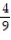 <strong>Write the answer as a fraction in lowest terms. - . </strong> A) B) C) D)