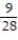 <strong>Solve the problem. -To obtain a certain shade of paint, Peter mixed 1 gallons of white paint with 8 gallons of brown and 4 gallons of blue paint. How much paint did he have?</strong> A) 3 gal B) gal C) gal D) 14 gal