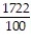 Choose the one alternative that best completes the statement or answers the question. Write the decimal as a fraction. Do not write in lowest terms. -8.61 A)    B)    C)    D)   