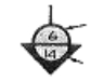 In the following building symbol, describe what each of the numbers represents. -The bottom number represents ______________.  <div style=padding-top: 35px> 