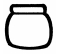 Which of the following symbols best illustrates a dining room chair? A)    B)  ?   C)  ?   D)  none of the above