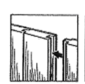 <strong>Match the following terms to the illustrations below: -Rabbetted</strong> A) ? B) C) D) E) F) G) H)