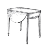 <strong>Match the following types of furniture: -Breakfront</strong> A) B) C) D) E) F) ? G) H) ? I) J)