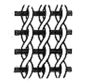 <strong>Match the following: -Twill</strong> A) B) C) D) E)