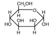 The structure below shows a Fischer projection of D-Idose. Which of the structures below represents \beta -D-Idopyranose? A) B) C) D) E)