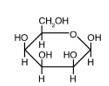 The structure below shows a Fischer projection of D-Idose. Which of the structures below represents \beta -D-Idopyranose? A) B) C) D) E)