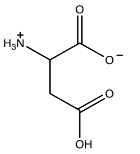 Which of the following structures shows the prevalent form of glutamic acid at pH 3? A.   B.    C.   D.   A)  a B)  b C)  c D)  d E)  none of the above 