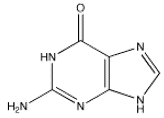 Which of the following bases is not present in RNA? A)    B)    C)    D)    E)   