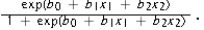 <strong>The following table contains the parameter estimates of the linear probability regression model and the logistic regression model. When considering a binary response variable y and two predictor variables, x<sub>1</sub> and x<sub>2</sub>, what is the predicted probability implied by the logistic regression model for x<sub>1</sub> = 2 with x<sub>2</sub> = 15? (Hint: for logit, the model is \hat{y} = ) < / p > </strong> A) 0.838 B) 0.006 C) -5.16 D) 0.005