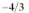 slope =   ; intercept =  