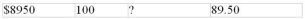 Calculate the missing quantity in the following problems to four-figure accuracy::      