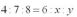 Solve the proportion:   A)  12; 10.5 B)  10.5; 12 C)  6; 8 D)  8; 10.5 E)  8; 12