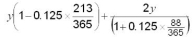 Simplify, collect like terms and maintain 5-figure accuracy: