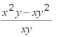 Perform the operation indicated and collect like terms: