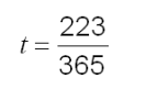 Evaluate the following expression for the given value of the variables and calculate to the cent: for P = $770, r = 0.13,