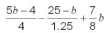 Simplify and combine the like terms:  