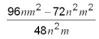 Simplify and combine the like terms:  