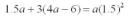 Solve for the unknown variable:   