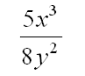 Simplify the following:   A)    B)    C)    D)    E)   