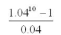 Evaluate the following:   A)  12.006 B)  698.137 C)  1.201 D)  36.006 E)  35.58