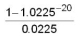 Evaluate to six-figure accuracy:  