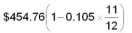 Evaluate the following accurate to the nearest cent: