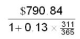 Evaluate the following accurate to the nearest cent: