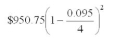Evaluate the following accurate to the nearest cent: